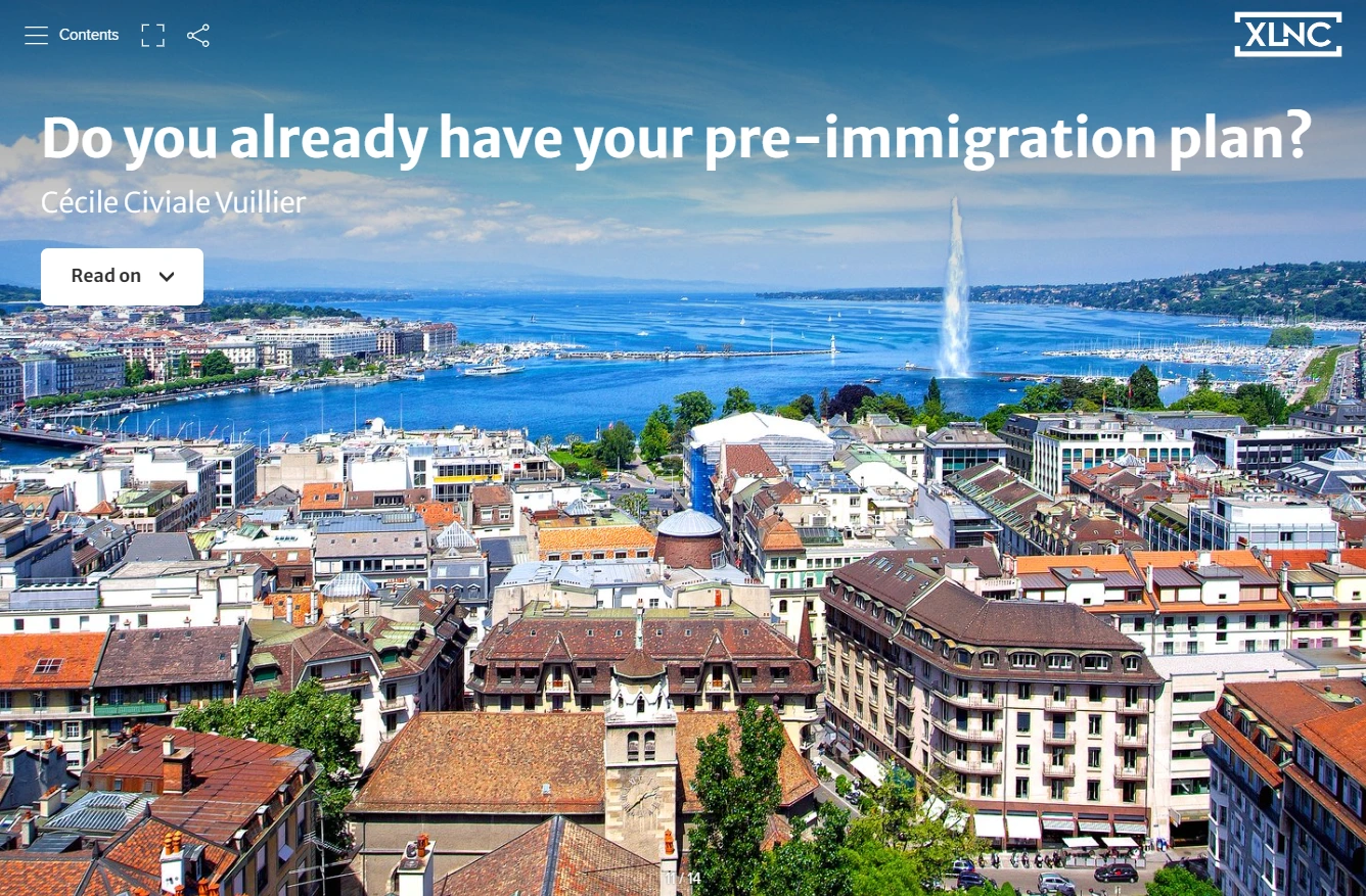 Do you already have your pre-immigration Plan?