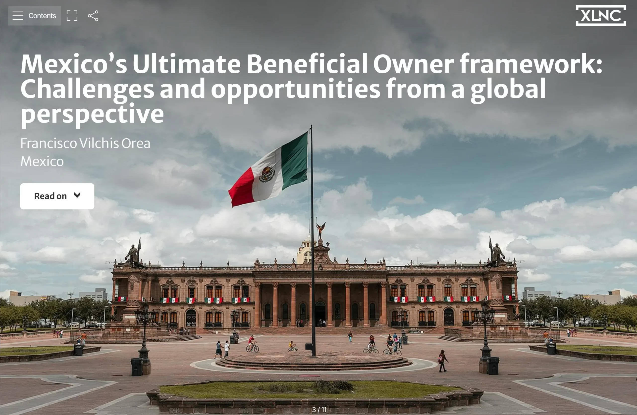 Mexico’s Ultimate Beneficial Owner framework: Challenges and opportunities from a global perspective