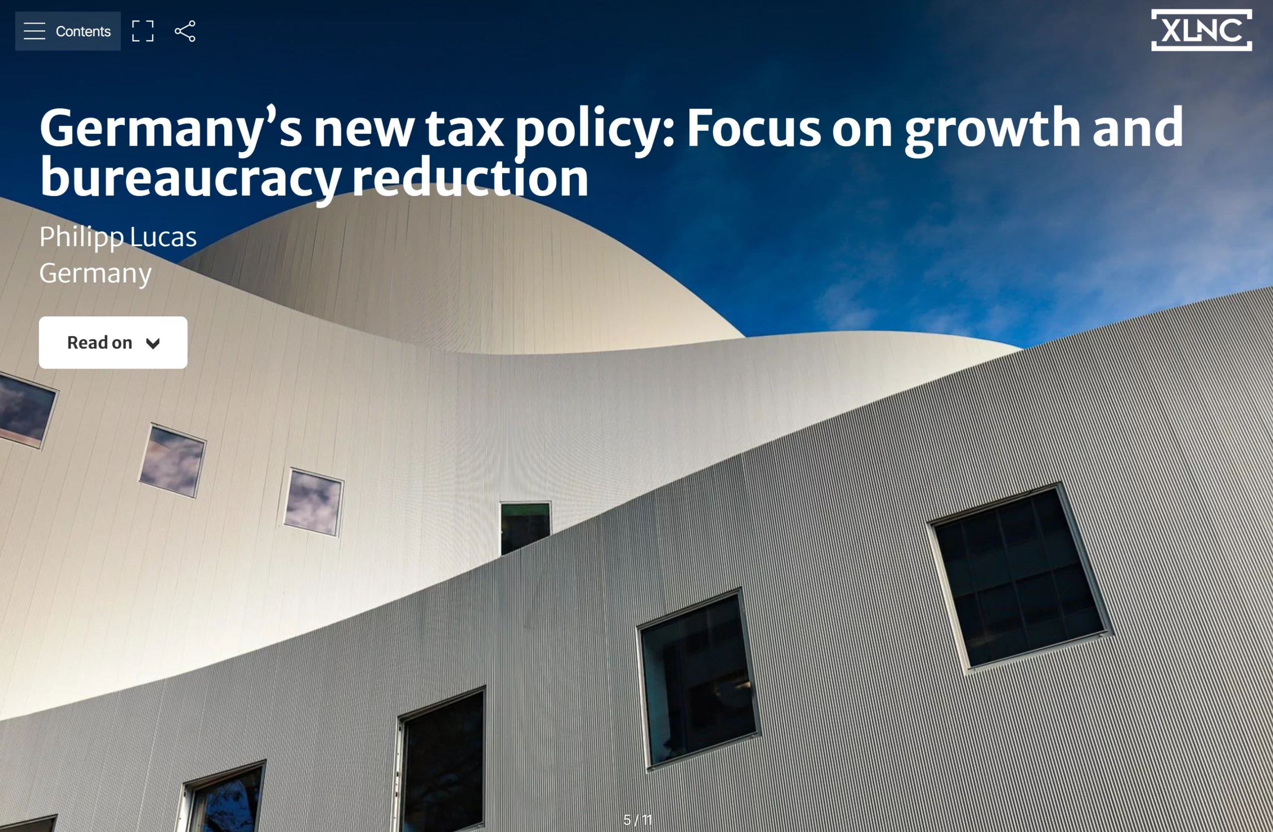 Germany’s new tax policy: Focus on growth and bureaucracy reduction