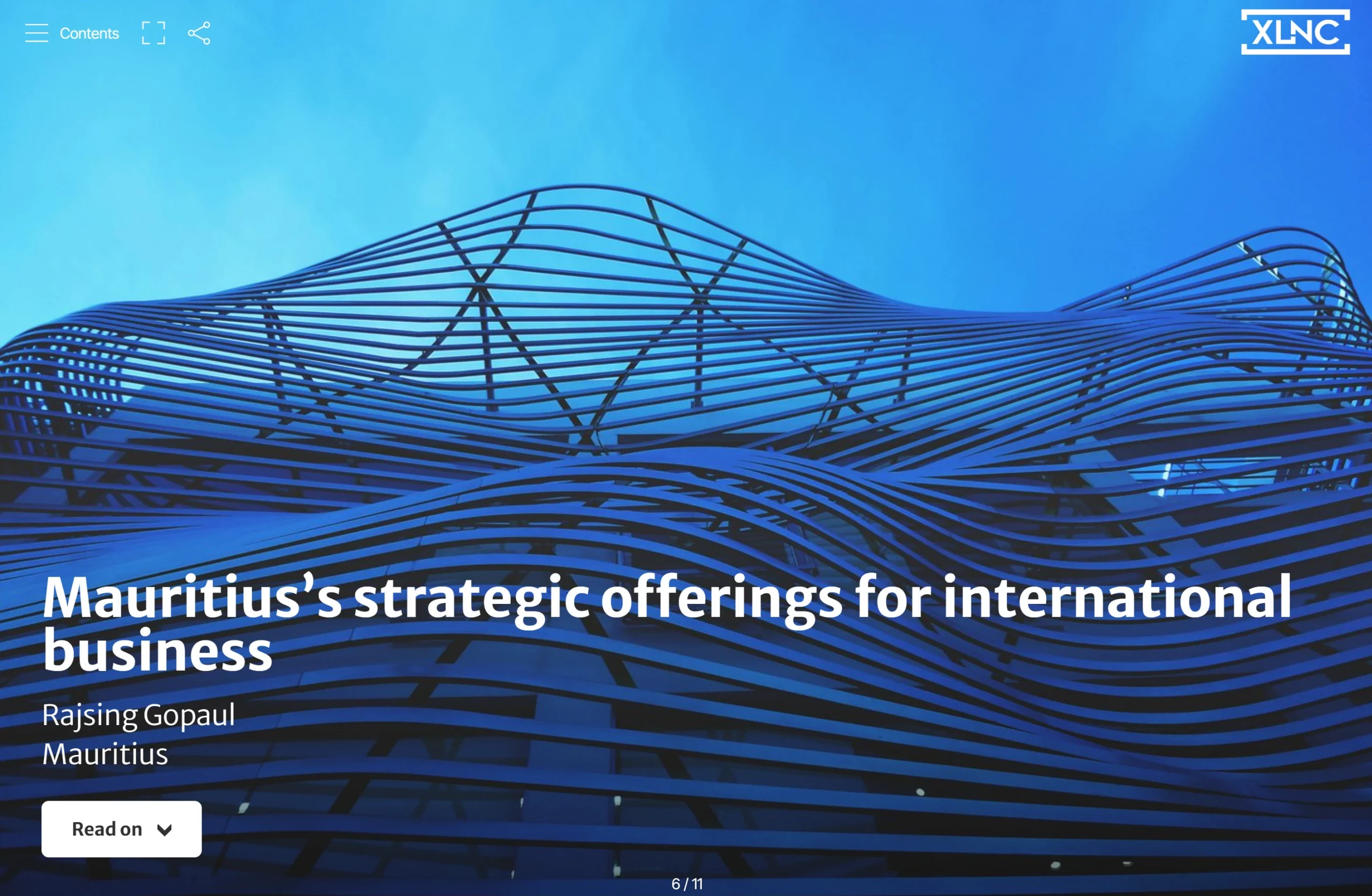 Mauritius’s strategic offerings for international business