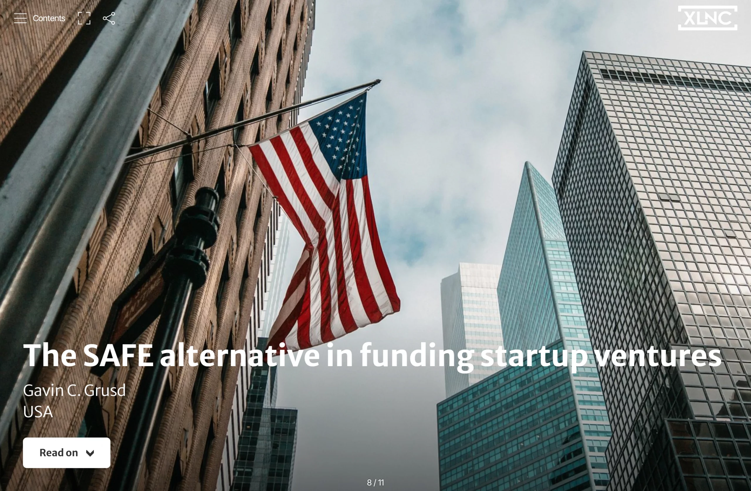 The SAFE alternative in funding startup ventures