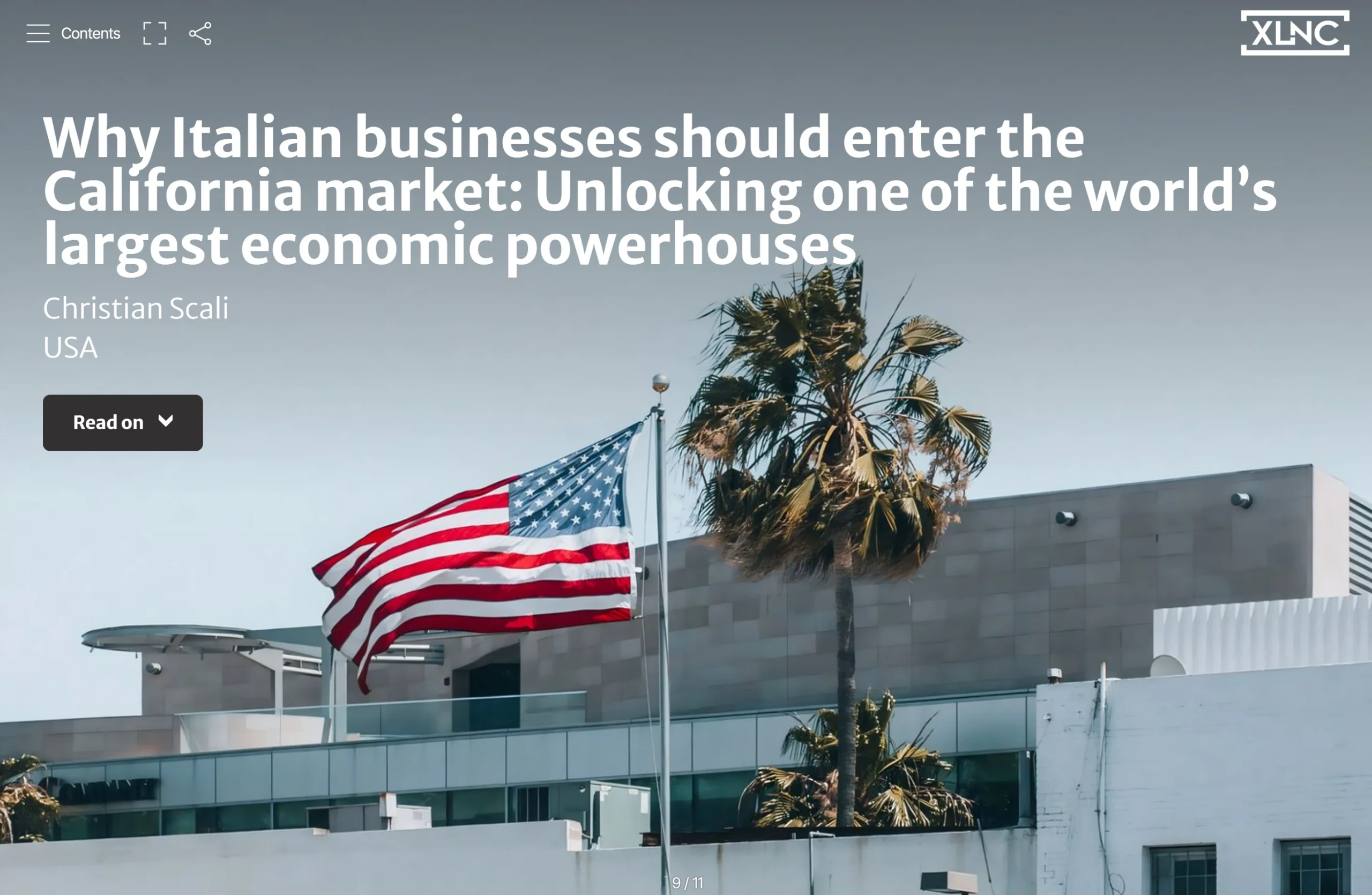 Why Italian businesses should enter the California market: Unlocking one of the world’s largest economic powerhouses