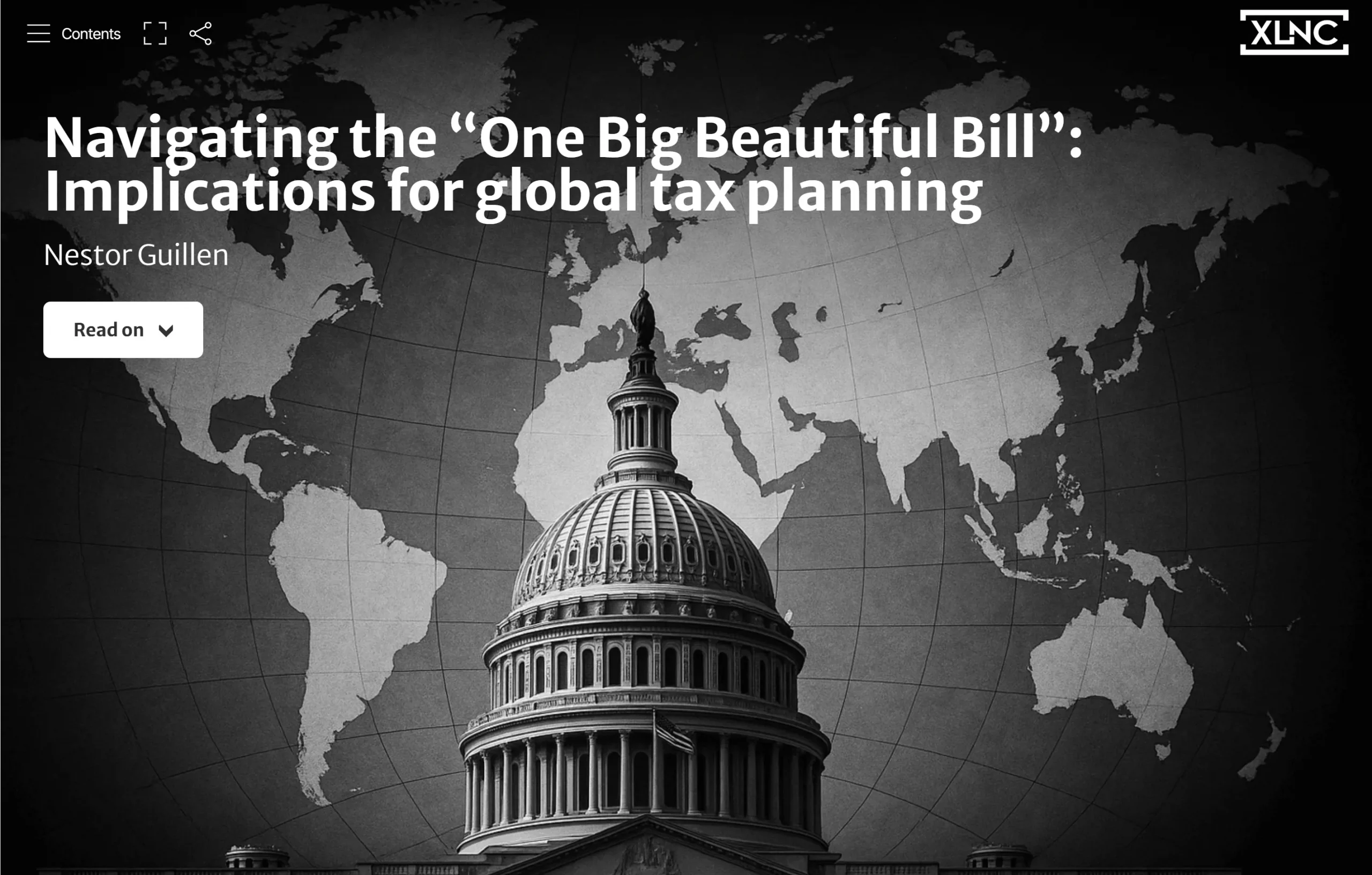 Navigating the “One Big Beautiful Bill”: Implications for global tax planning
