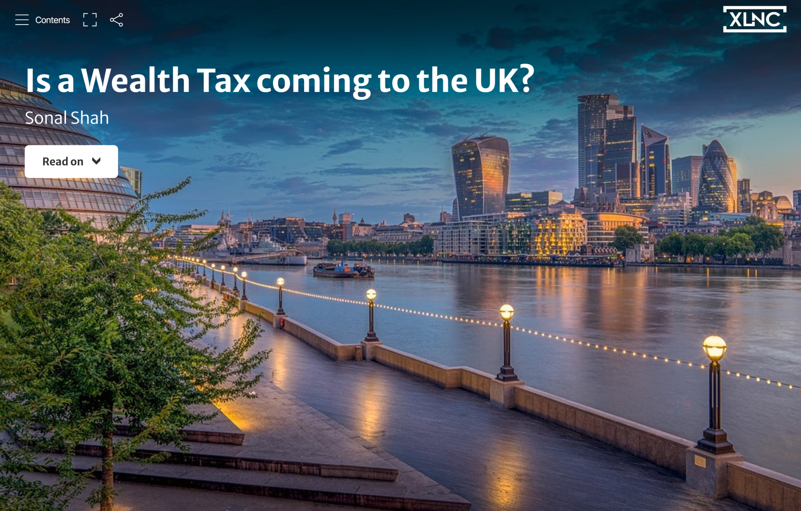 Is a Wealth Tax coming to the UK?
