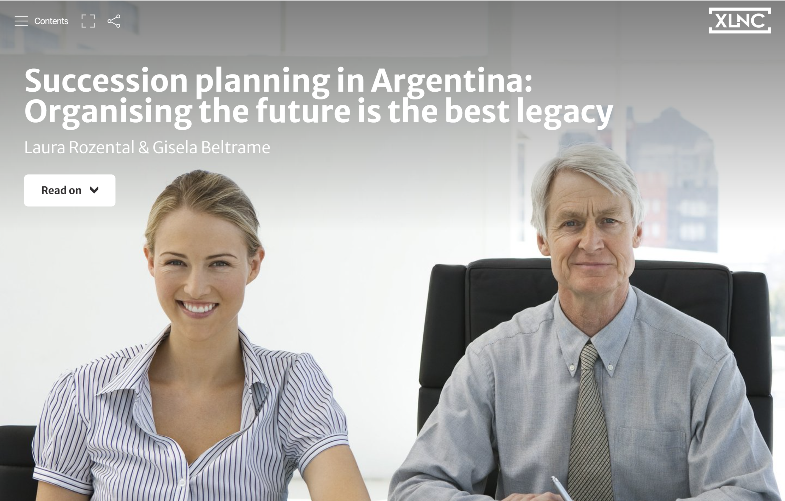Succession planning in Argentina: Organising the future is the best legacy